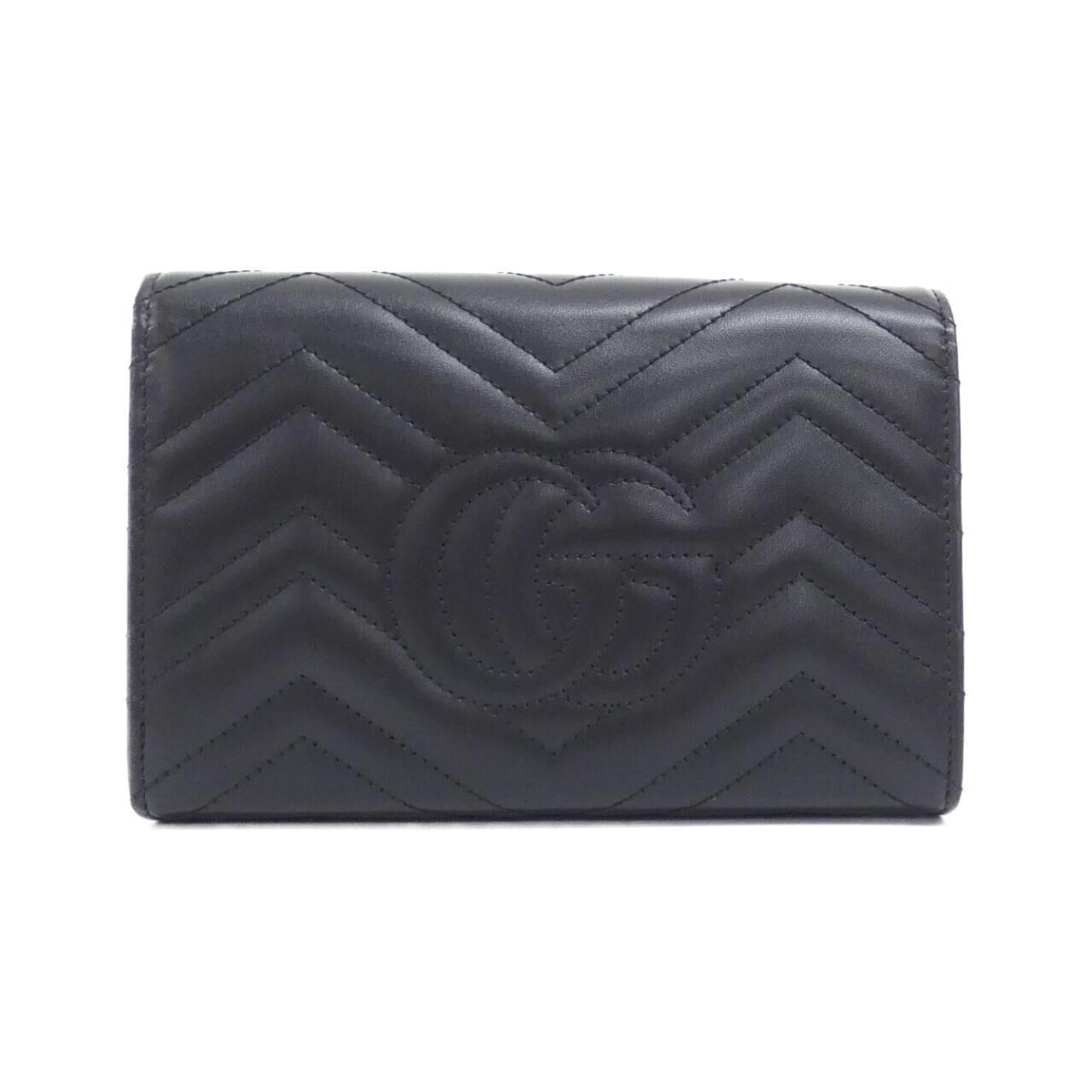 Gucci Black Leather Shoulder Bag (Pre-Owned)