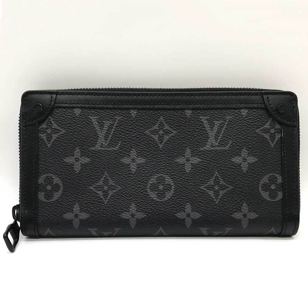 Louis Vuitton Black Monogram Eclipse Monogram Eclipse Long Wallet
