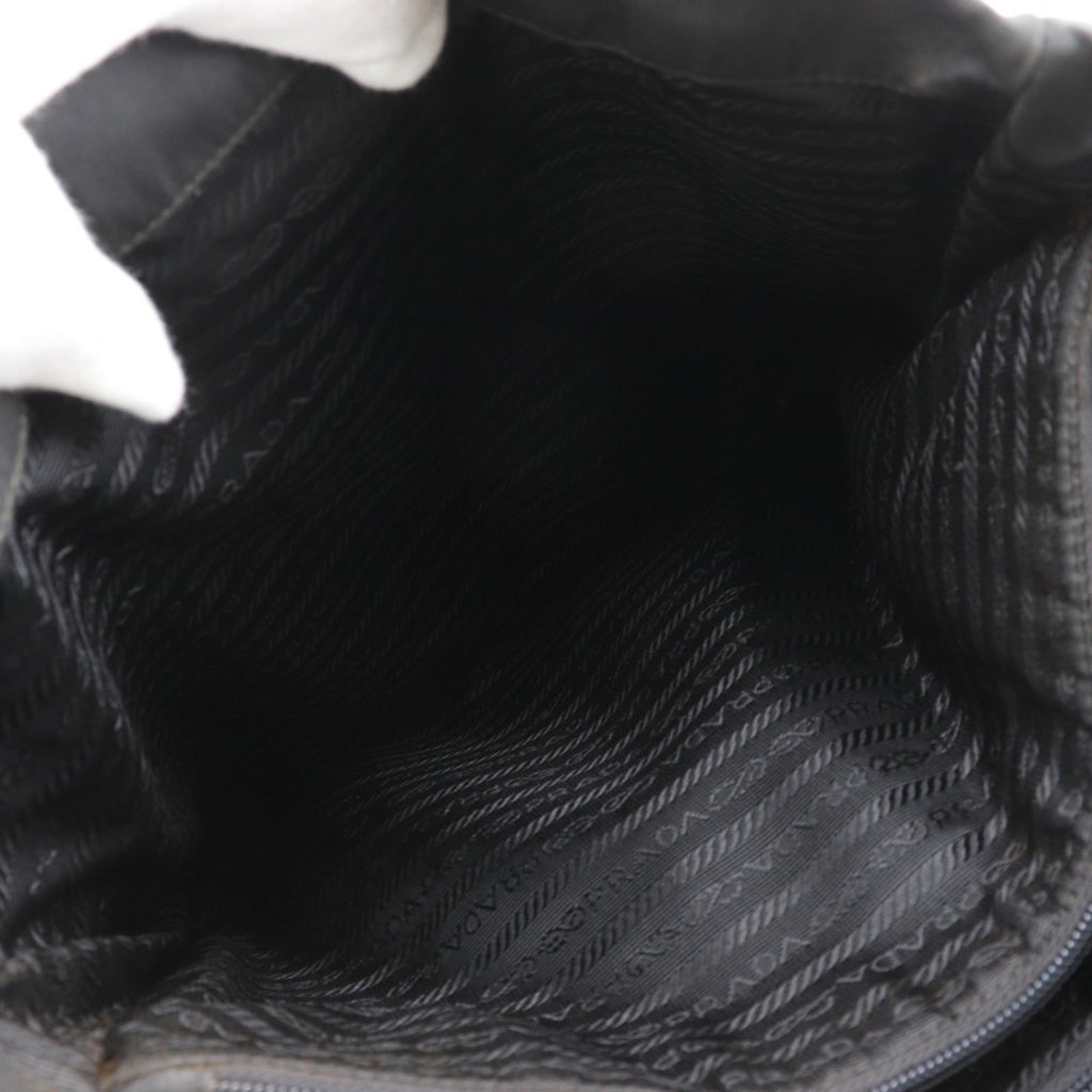 Prada Black Nylon Tote Bag