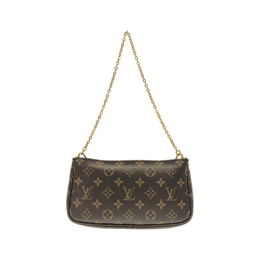 Louis Vuitton Brown Rose Clair Coated Canvas Pochette Shoulder Bag