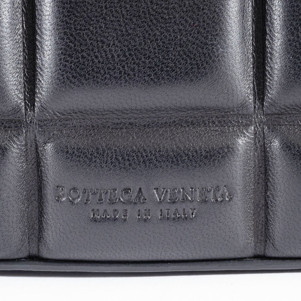 Bottega Veneta Black Leather Shoulder Bag