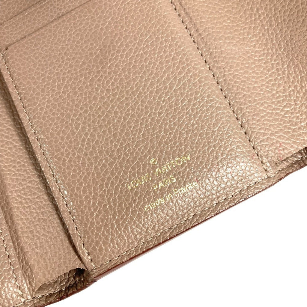 Louis Vuitton Beige Monogram Empreinte Wallet (Tri-Fold)
