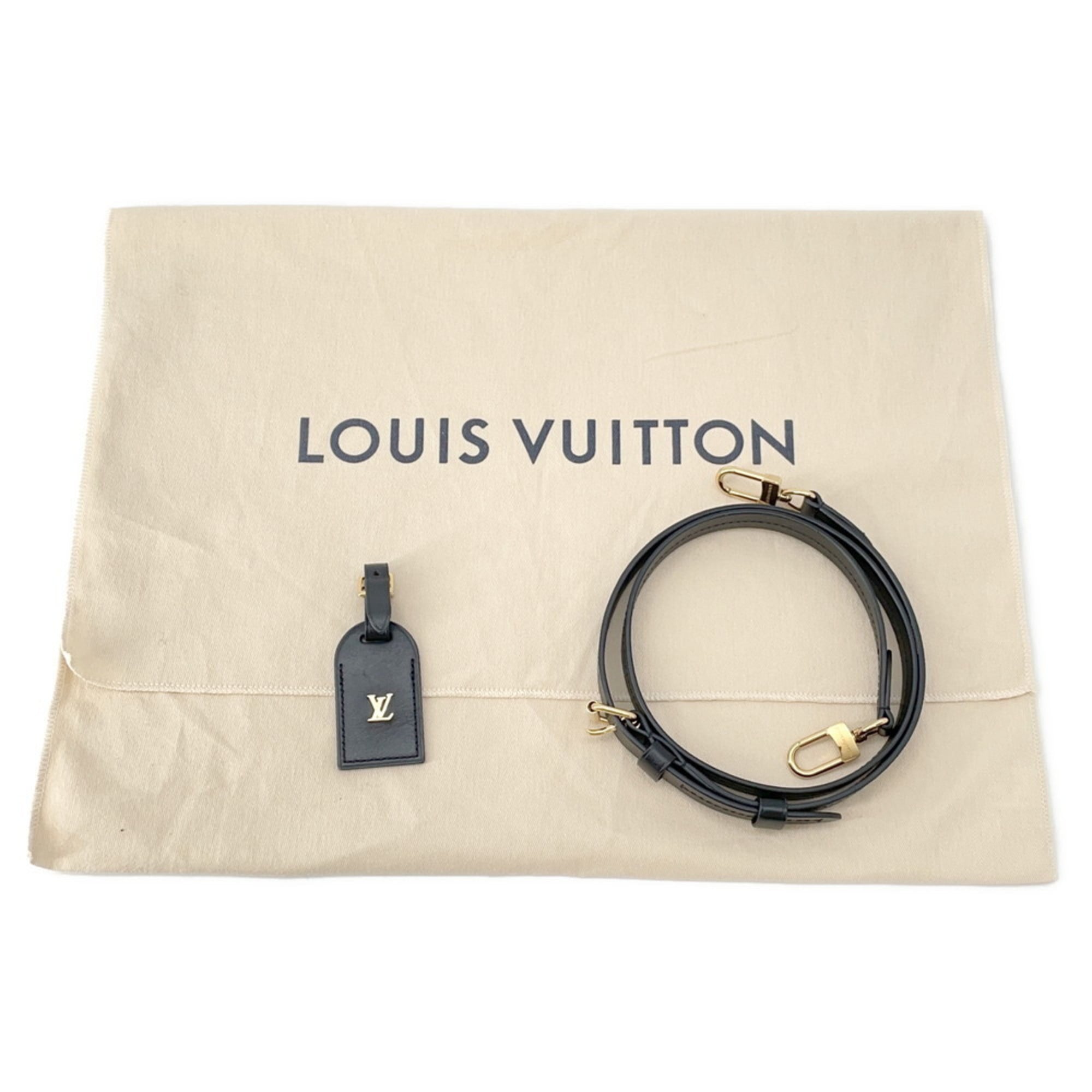 Louis Vuitton Damier Damier Canvas Ebene Noir Handbag