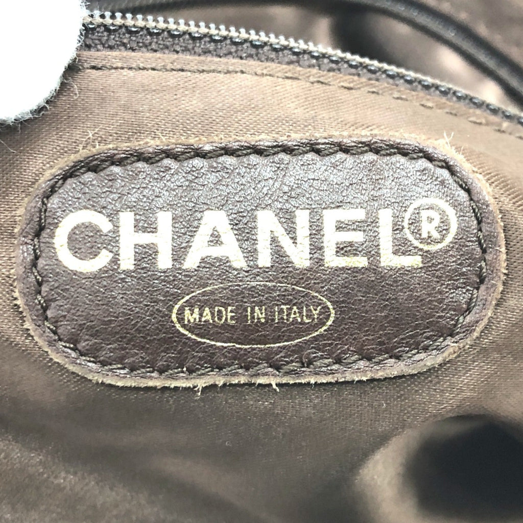 Chanel Brown Leather Tote Bag