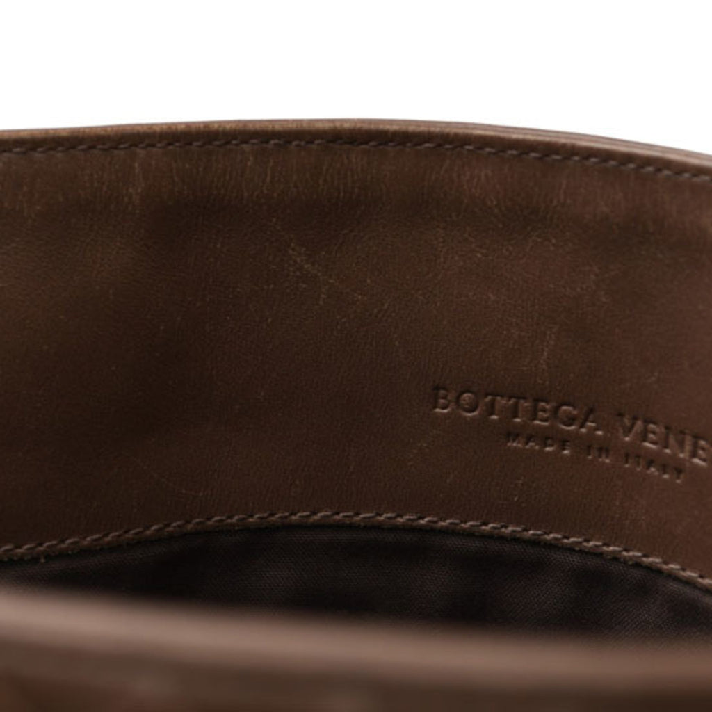 Bottega Veneta Light Brown Leather Messenger Bag Shoulder Bag