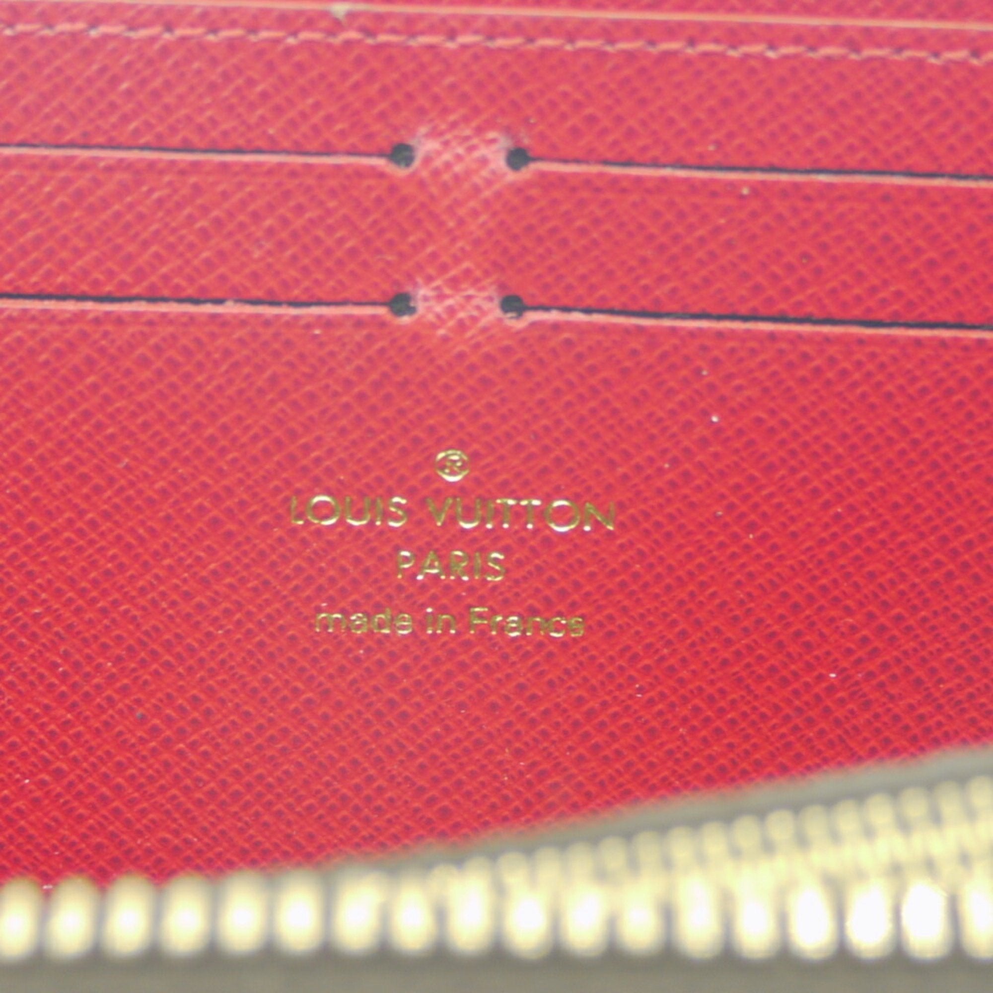 Louis Vuitton Brown Cerise Damier Canvas Long Wallet