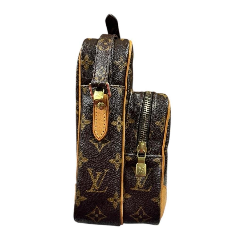 Louis Vuitton Brown Monogram Canvas Shoulder Bag