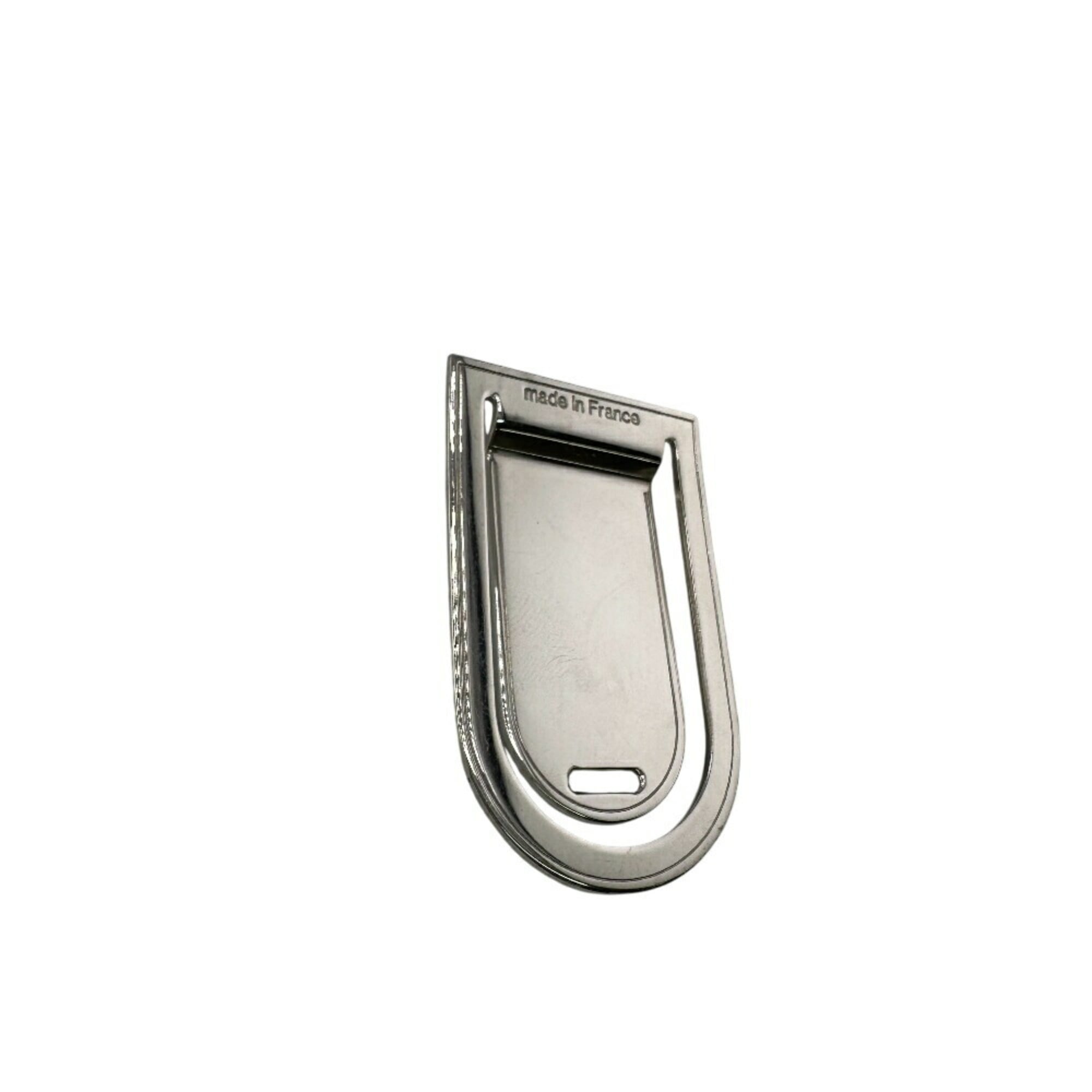 Louis Vuitton Silver Metal Money Clip