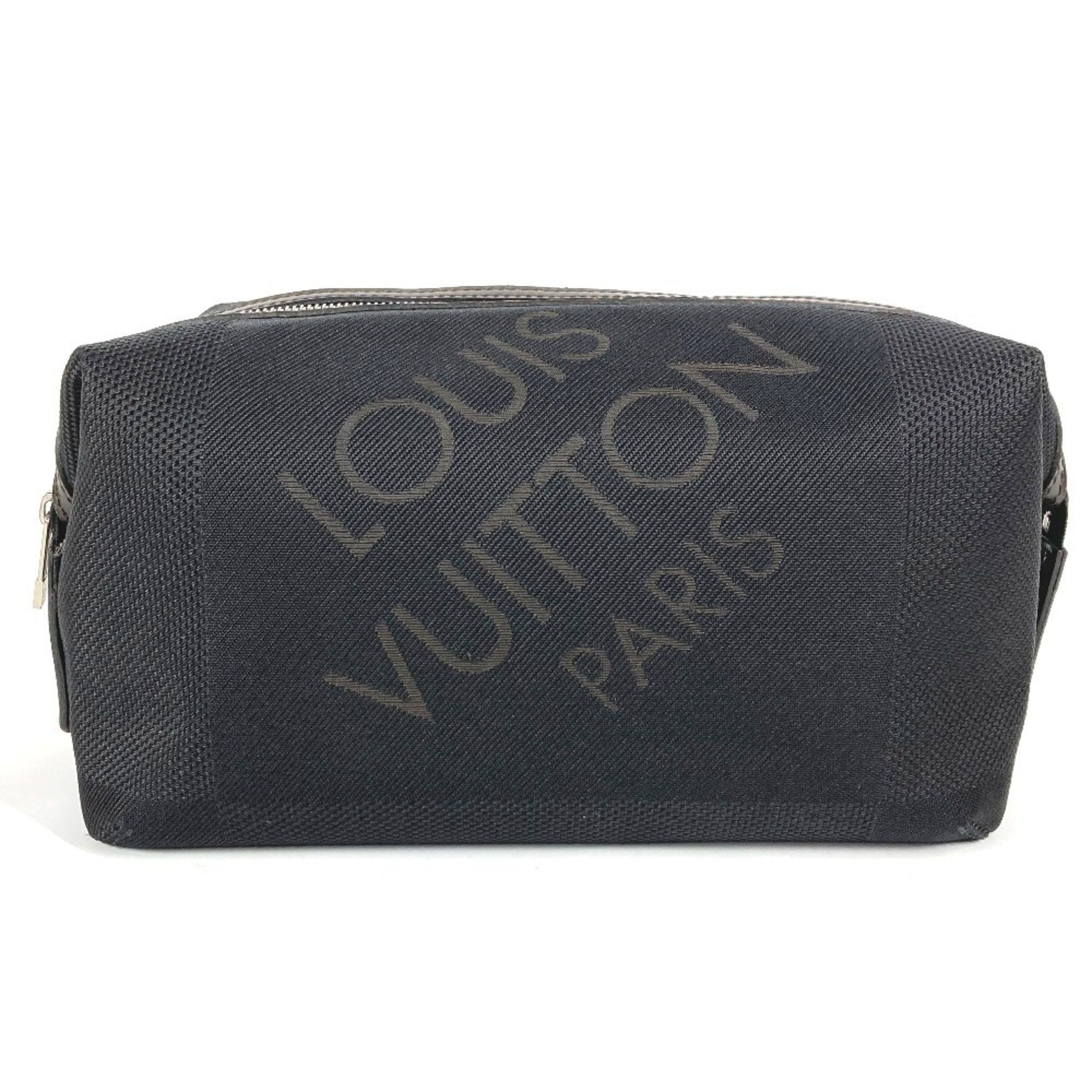 Louis Vuitton Black Damier Geant Clutch Bag Pouch