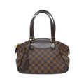 Louis Vuitton Brown Coated Canvas Handbag