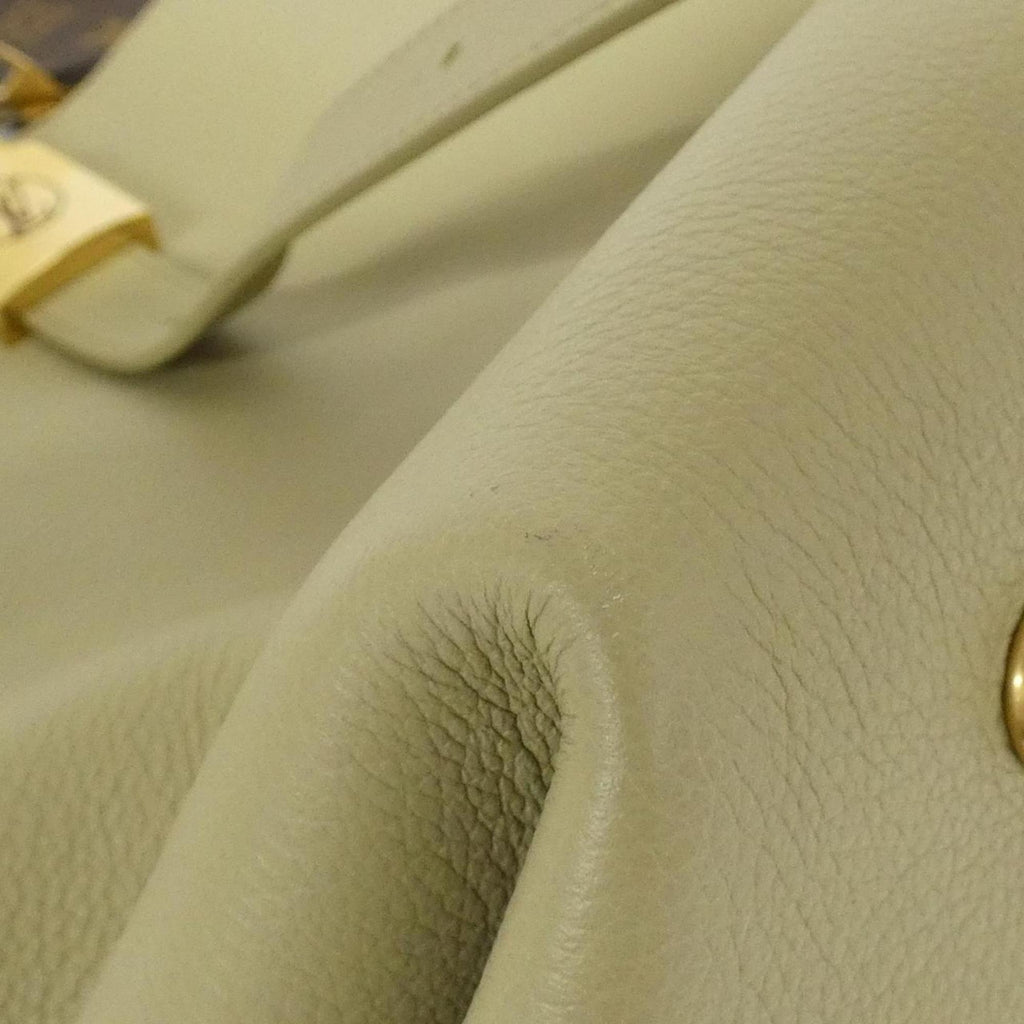 Louis Vuitton Green Leather Handbag