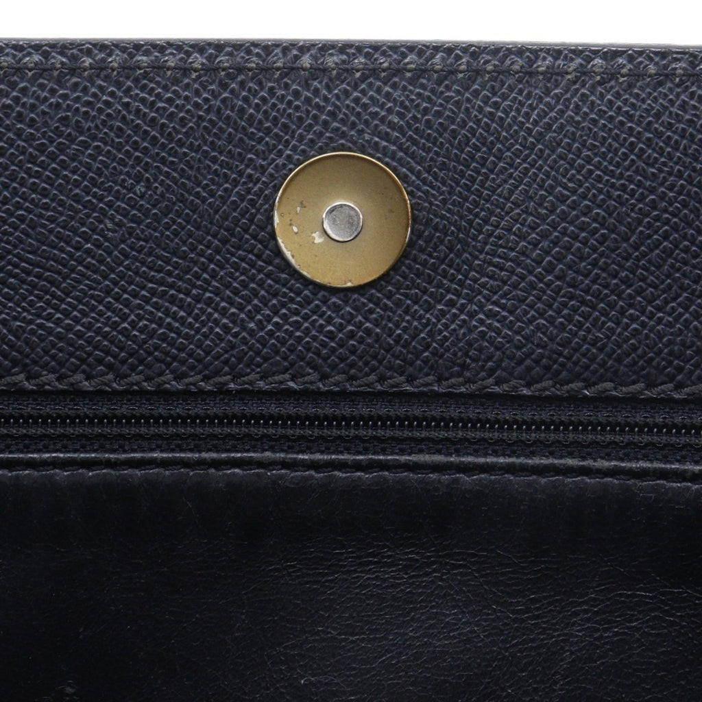 Chanel Black Grained Calfskin Tote Bag