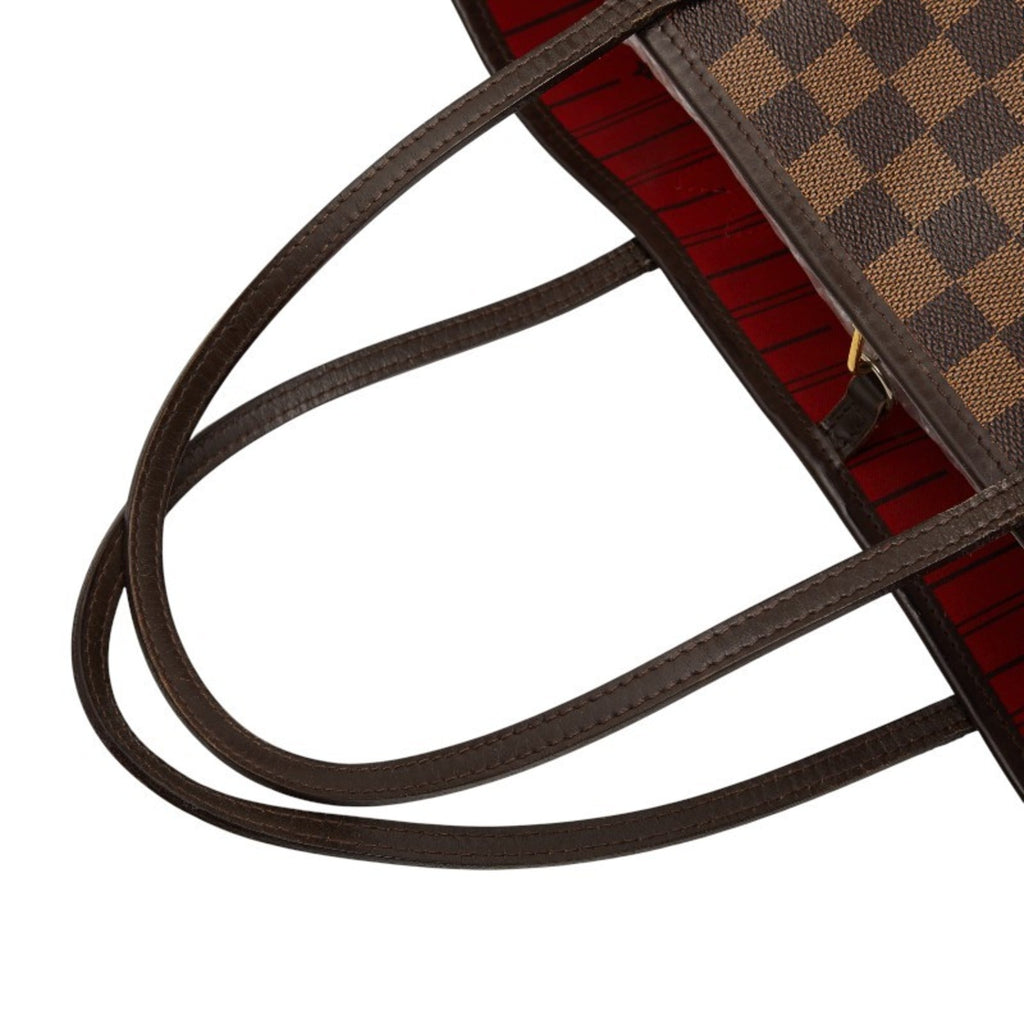 Louis Vuitton Brown Pvc Leather Tote Bag