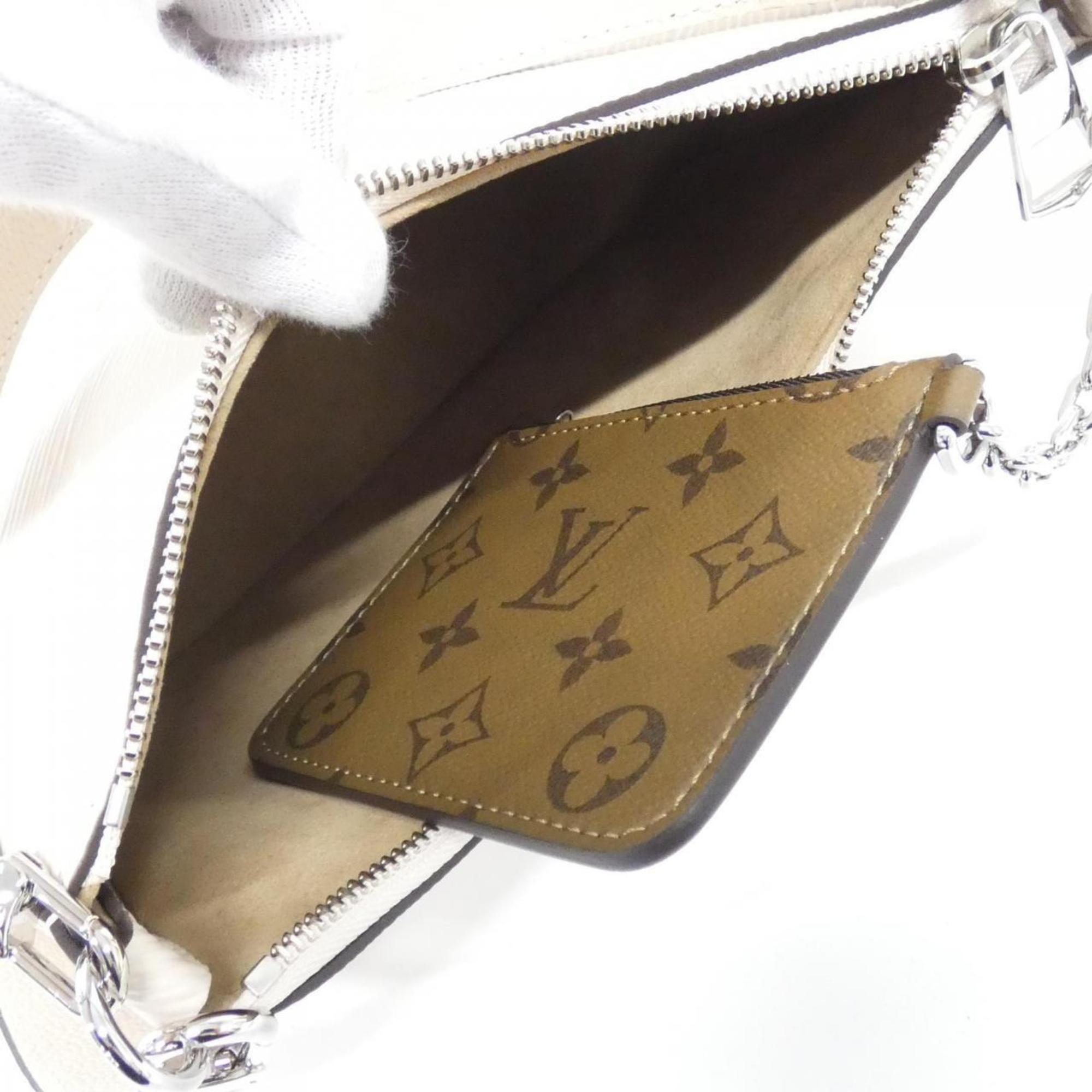 Louis Vuitton Ivory Leather Shoulder Bag