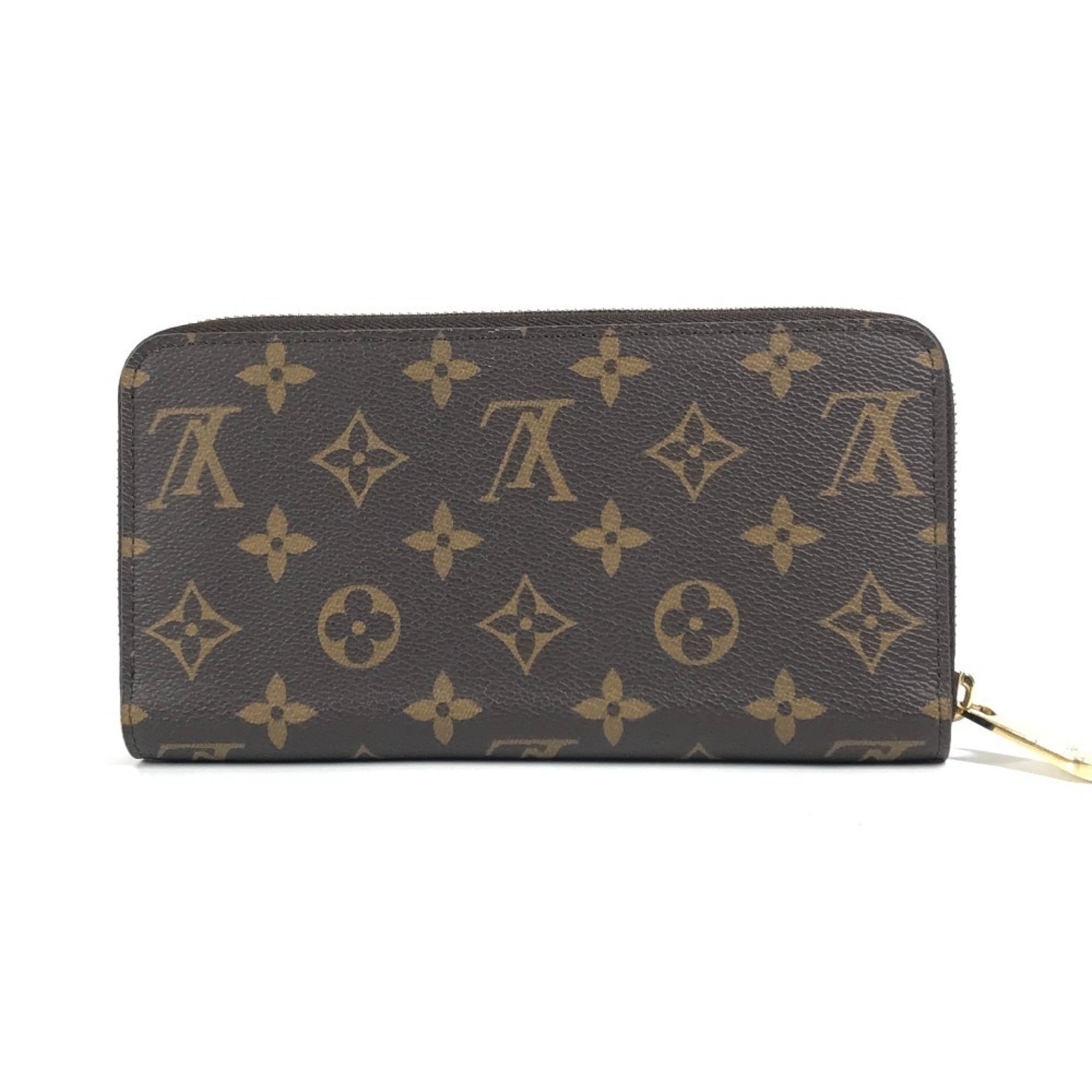 Louis Vuitton Brown Pink Monogram Long Wallet
