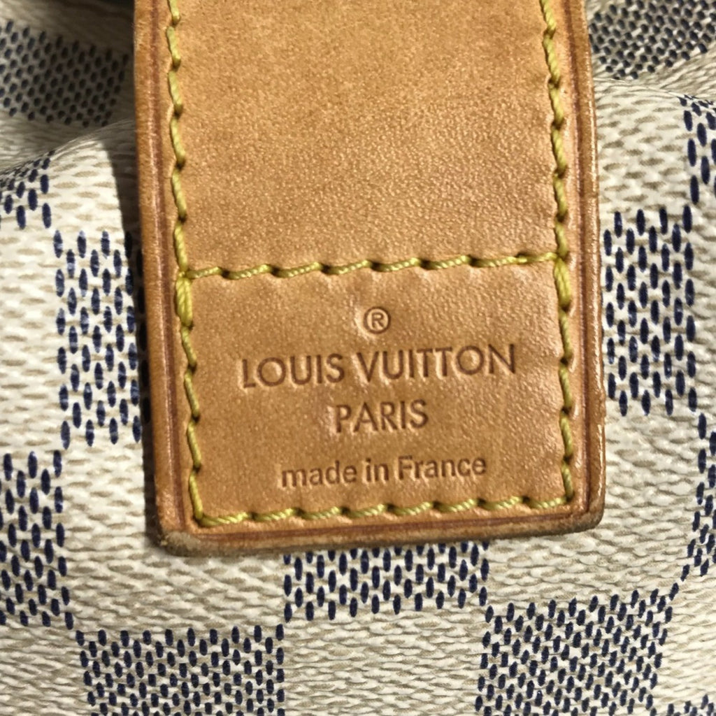 Louis Vuitton Damier Azur White Damier Azur Shoulder Bag Tote Bag