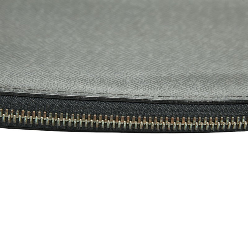 Louis Vuitton Ardoise Black Leather Pouch