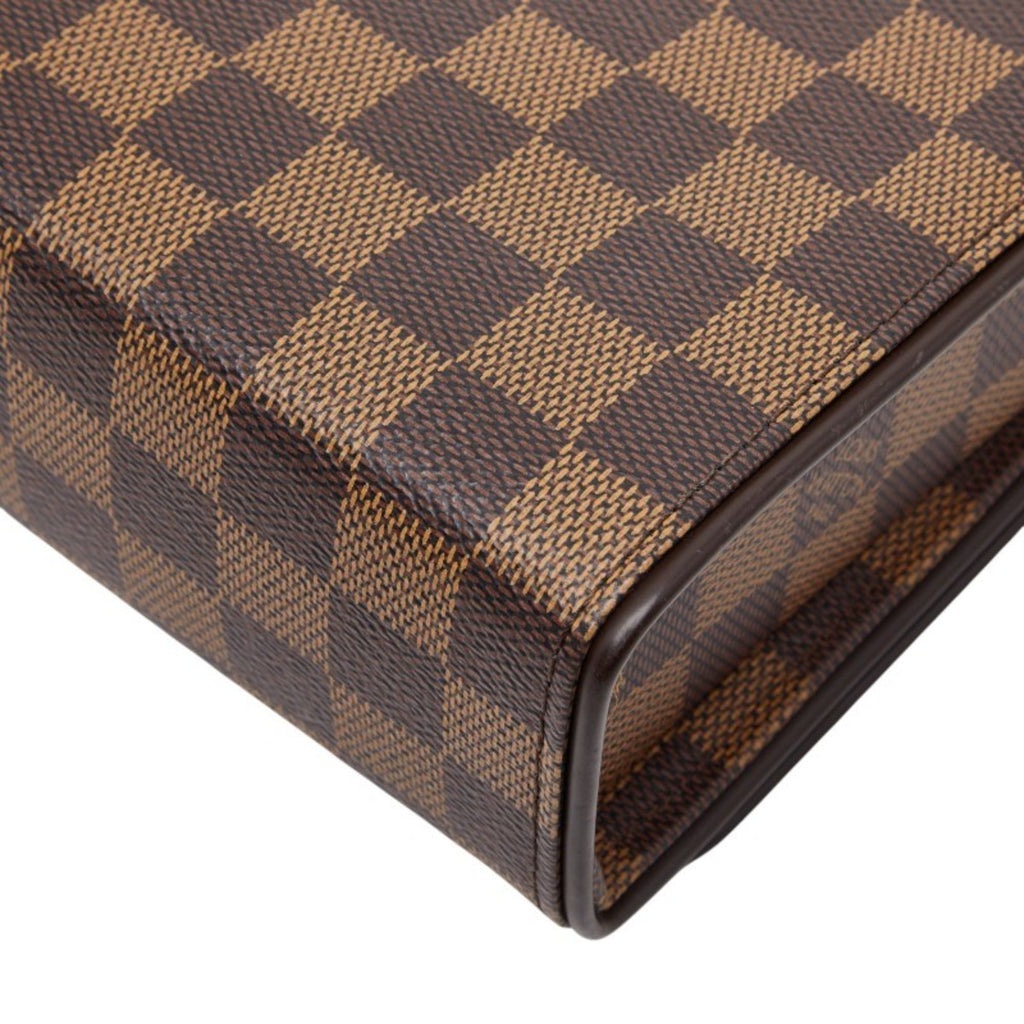 Louis Vuitton Brown Pvc Leather Shoulder Bag