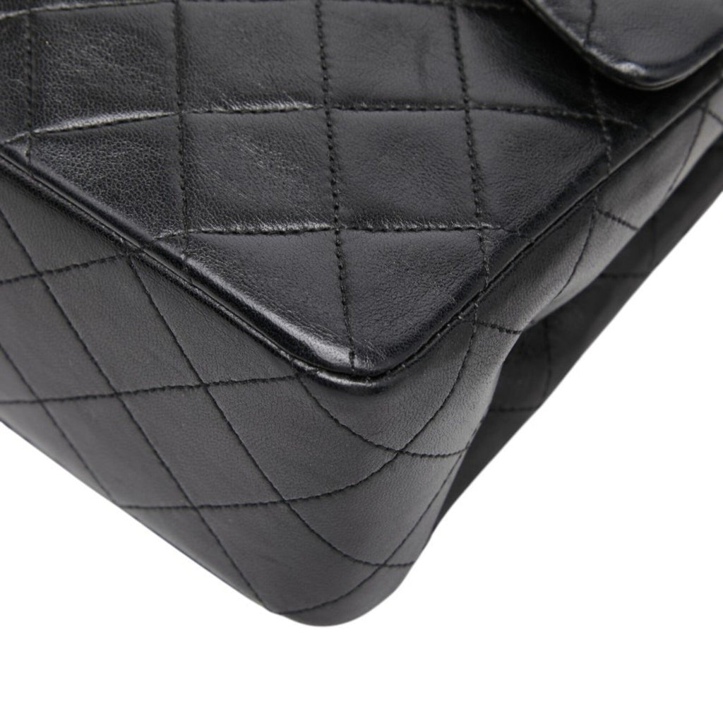 Chanel Black Leather Shoulder Bag