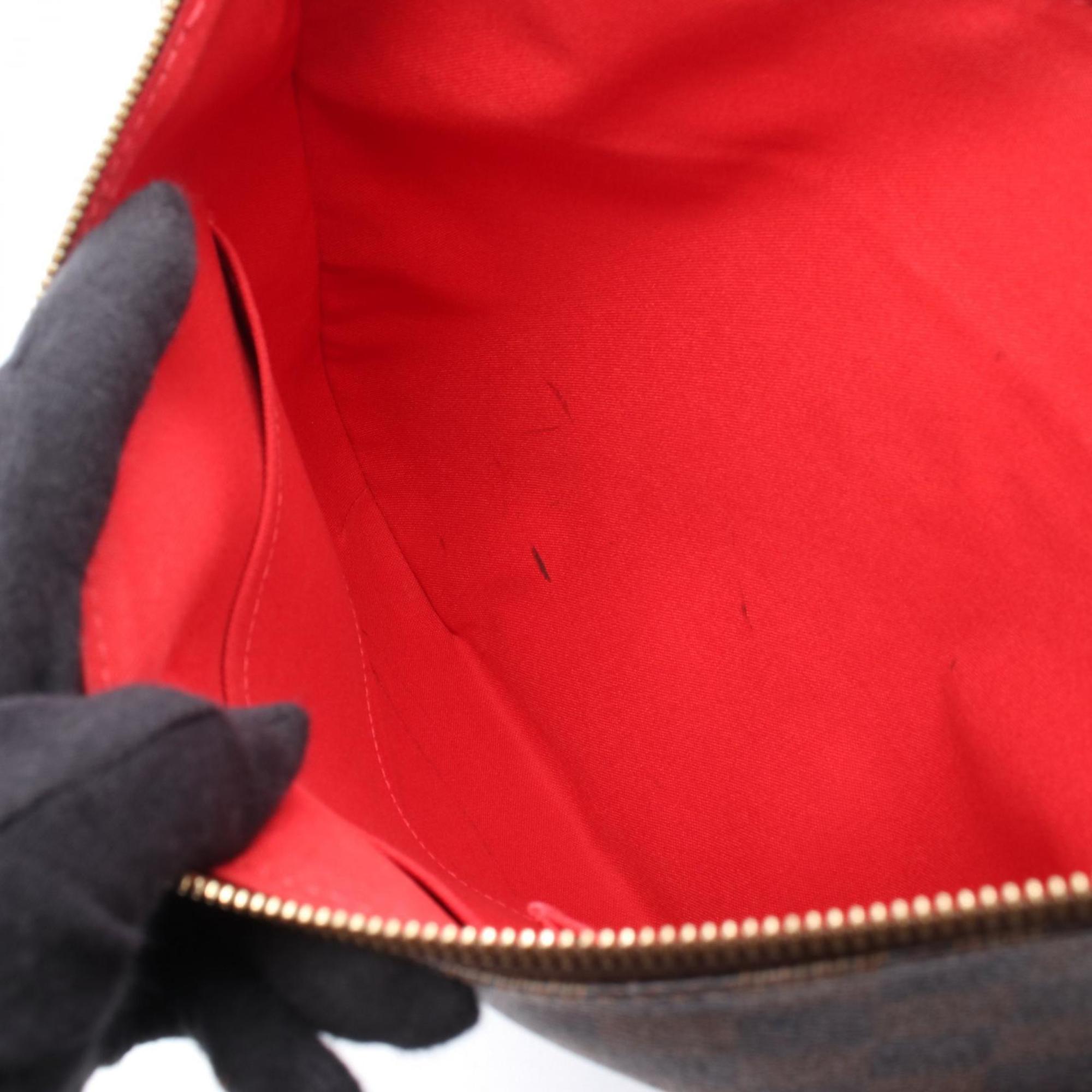 Louis Vuitton Brown Ebene Coated Canvas Shoulder Bag