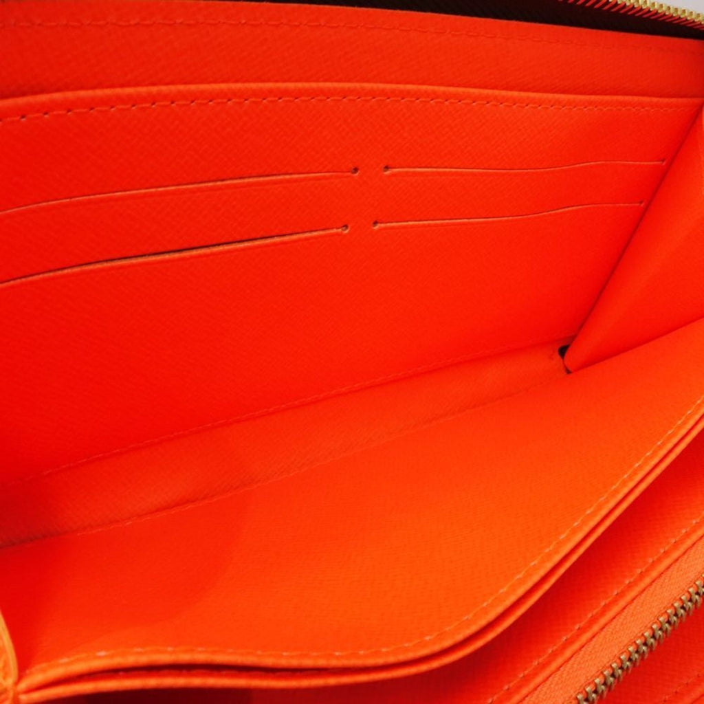 Louis Vuitton Monogram Graffiti Brown Monogram Orange Monogram Graffiti Long Wallet