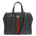 Gucci Black Leather Handbag (Pre-Owned)