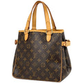 Louis Vuitton Brown Monogram Handbag Tote Bag
