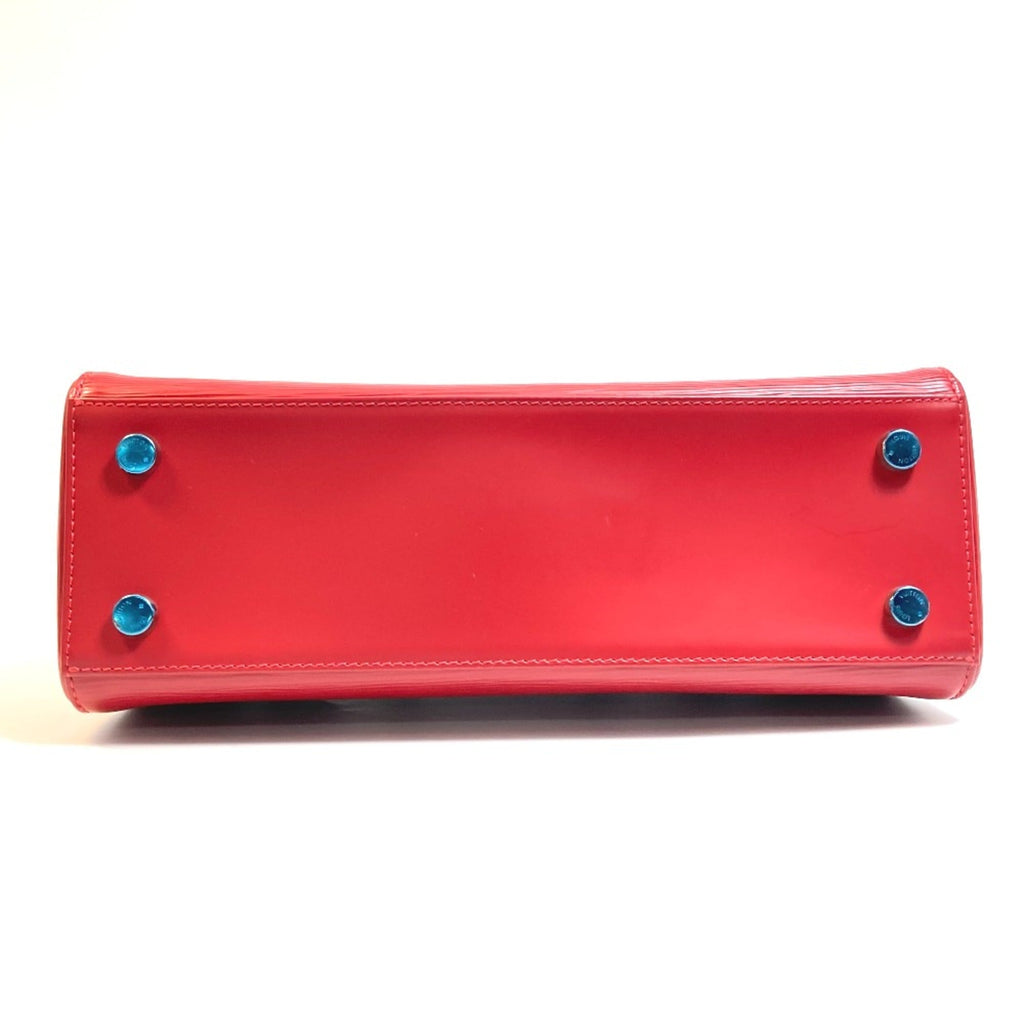 Louis Vuitton Red Leather Handbag