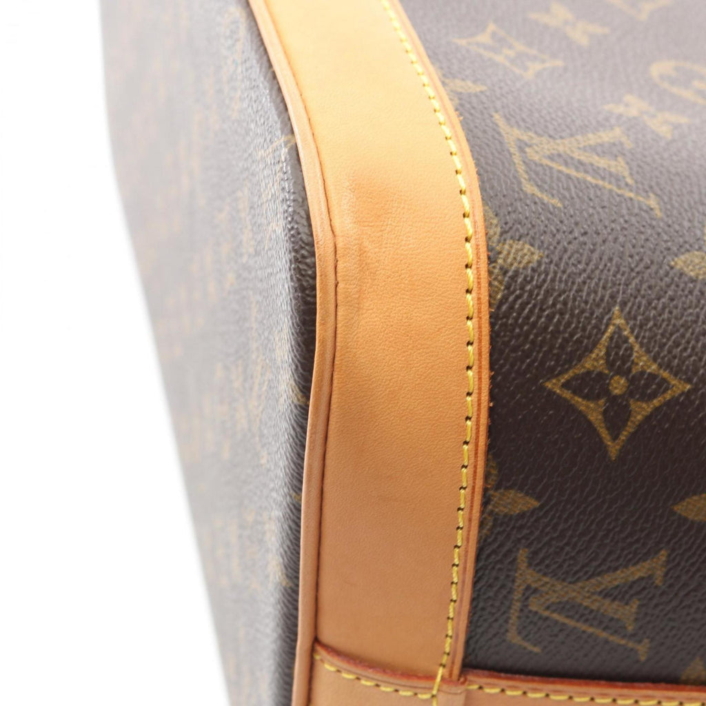 Louis Vuitton Brown Monogram Coated Canvas Leather Shoulder Bag