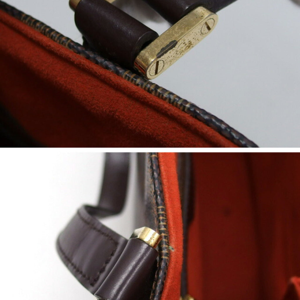 Louis Vuitton Damier Brown Damier Canvas Dark Brown Galle Damier Canvas Handbag Shoulder Bag Tote Bag