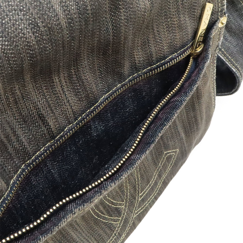 Chanel Denim Denim Shoulder Bag