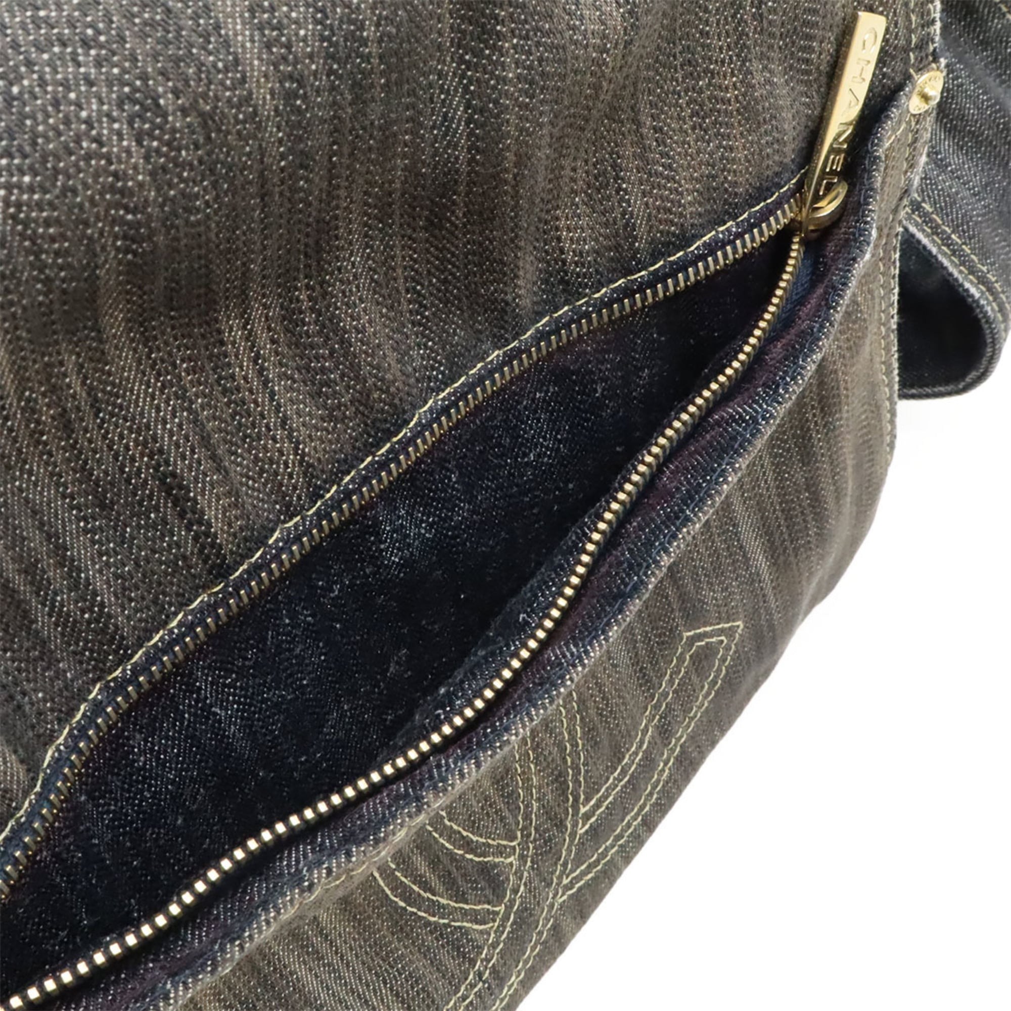 Chanel Denim Denim Shoulder Bag