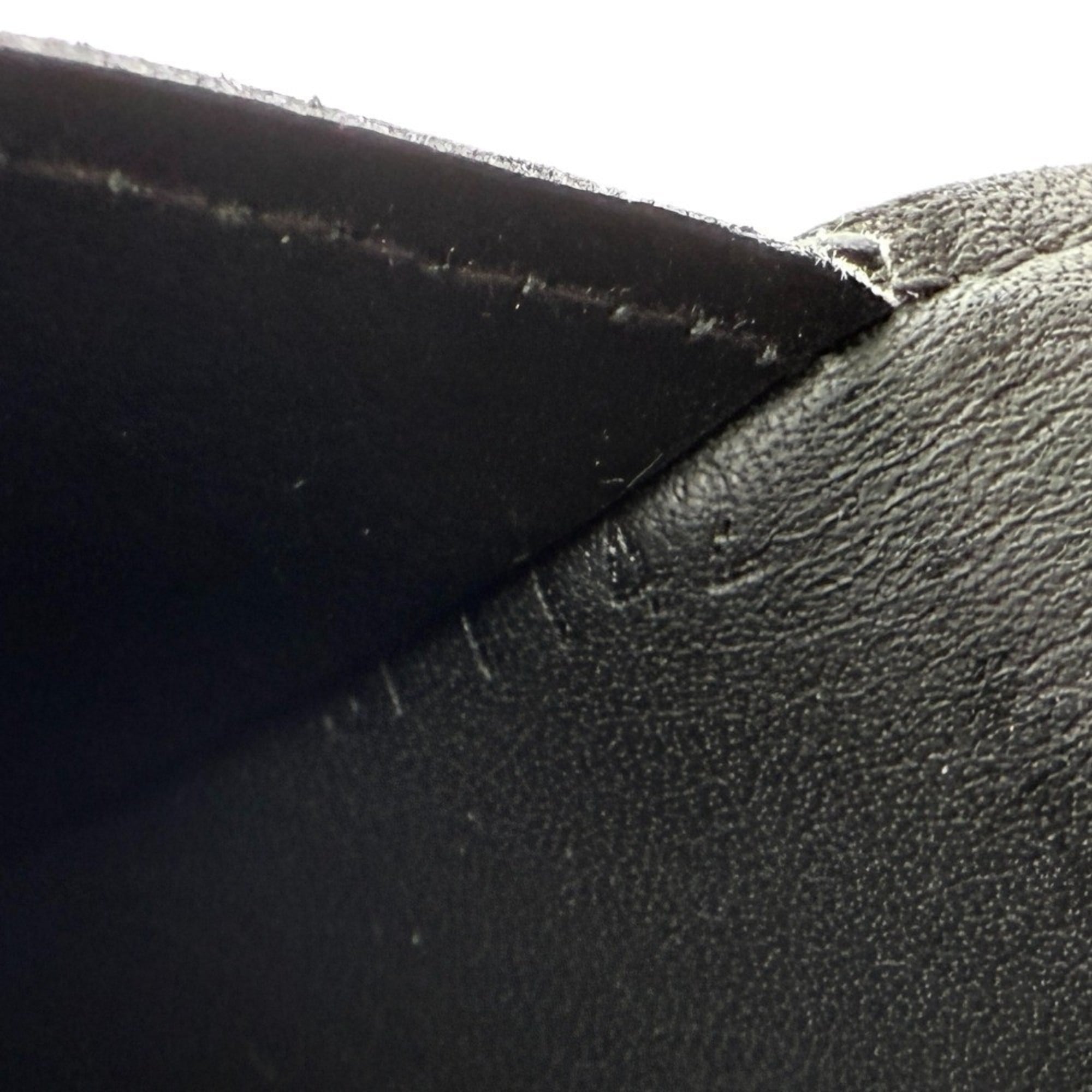 Louis Vuitton Black Leather