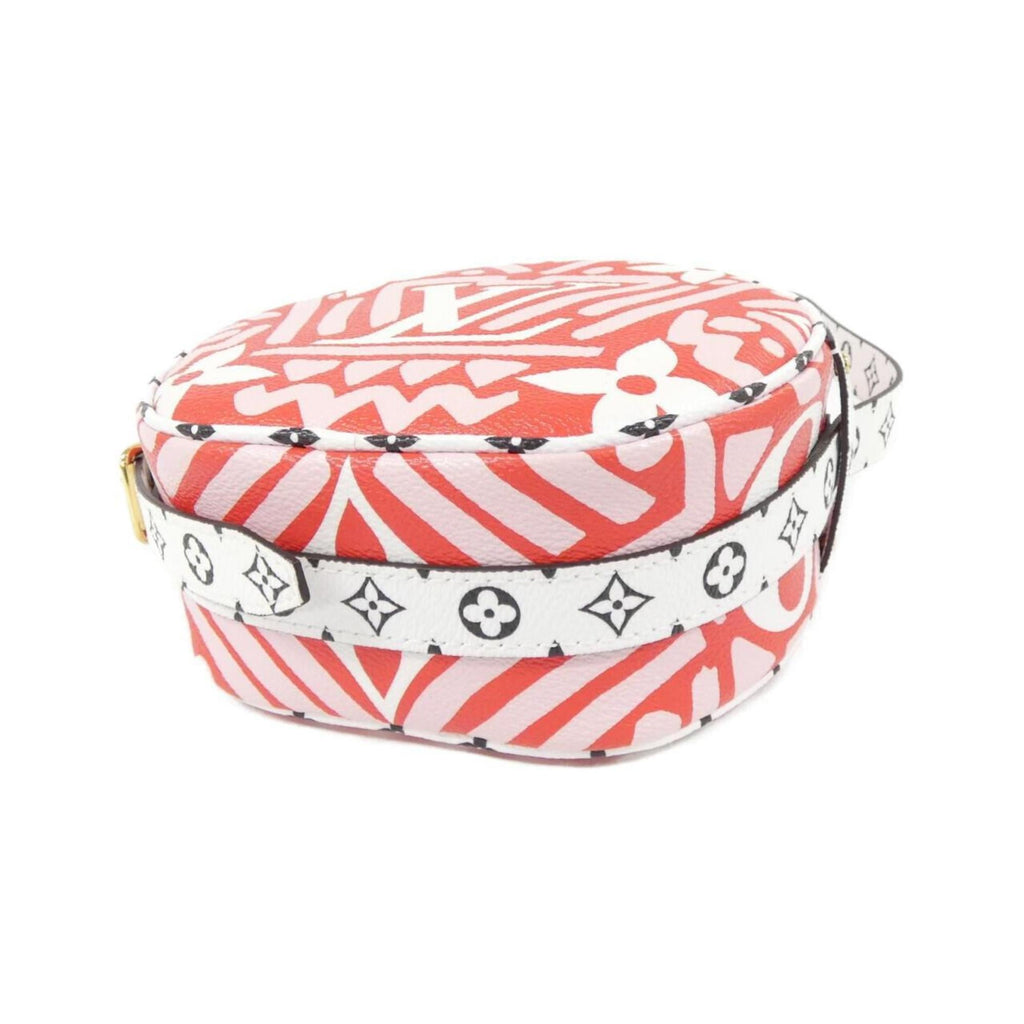 Louis Vuitton Red Color Rouge Coated Canvas Shoulder Bag