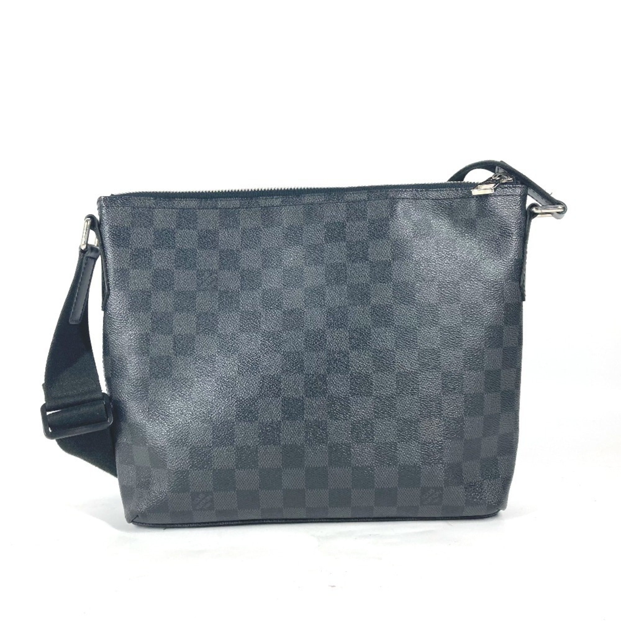 Louis Vuitton Black Damier Graphite Shoulder Bag