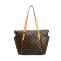 Louis Vuitton Brown Monogram Canvas Tote Bag