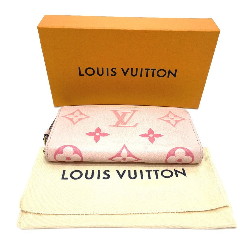 Louis Vuitton Monogram Empreinte Pink Monogram Empreinte Long Wallet