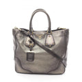 Prada Khaki Leather Handbag
