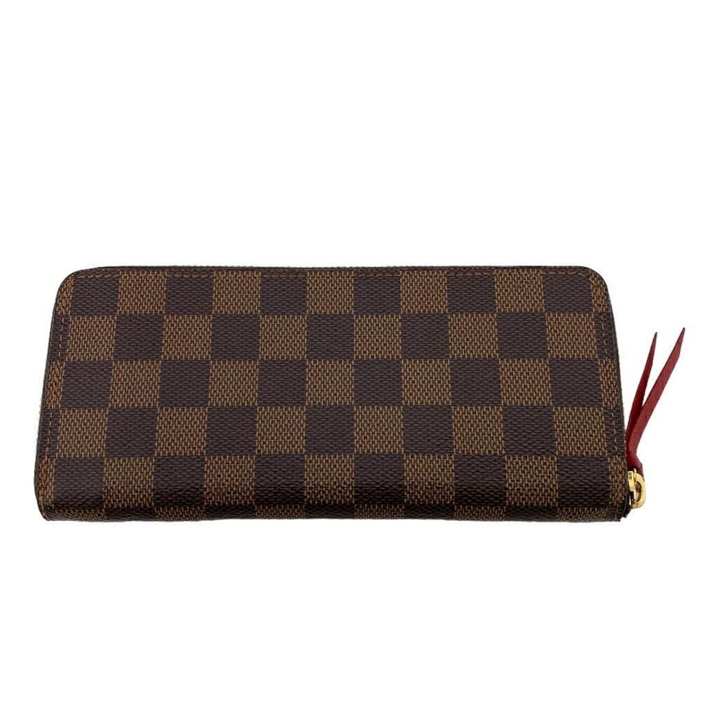 Louis Vuitton Damier Brown Leather Long Wallet