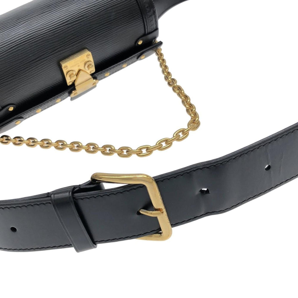 Louis Vuitton Epi Black Leather Shoulder Bag