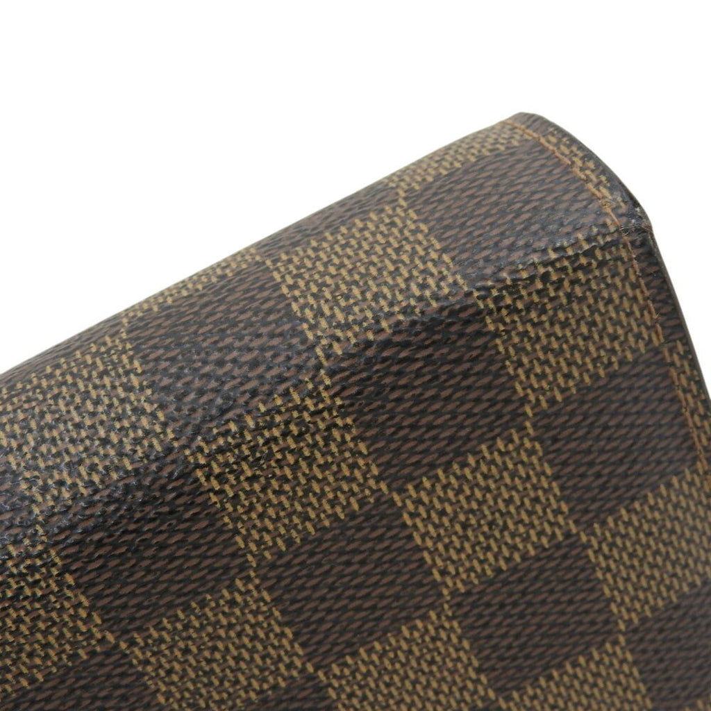 Louis Vuitton Ebene Pvc Long Wallet