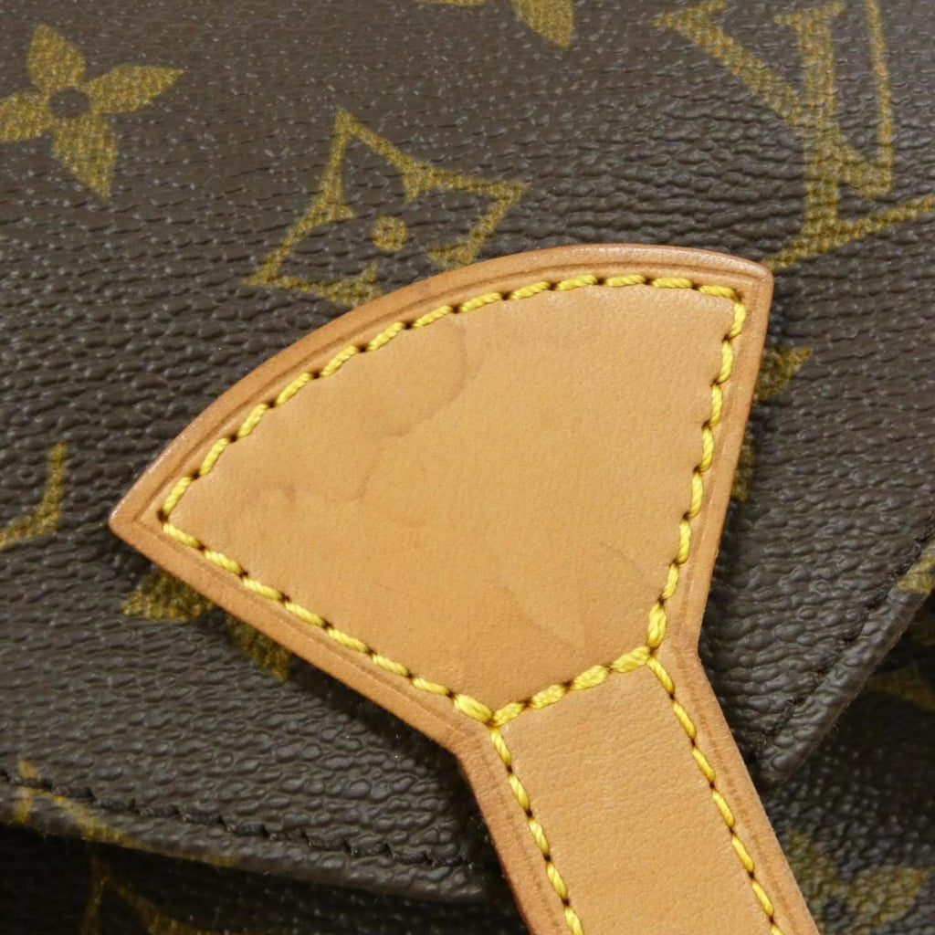 Louis Vuitton Marron Coated Canvas Backpack