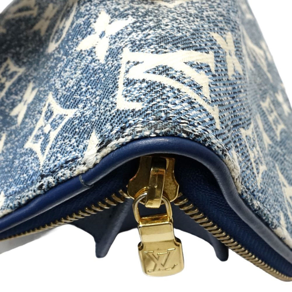 Louis Vuitton Monogram Blue Canvas Long Wallet