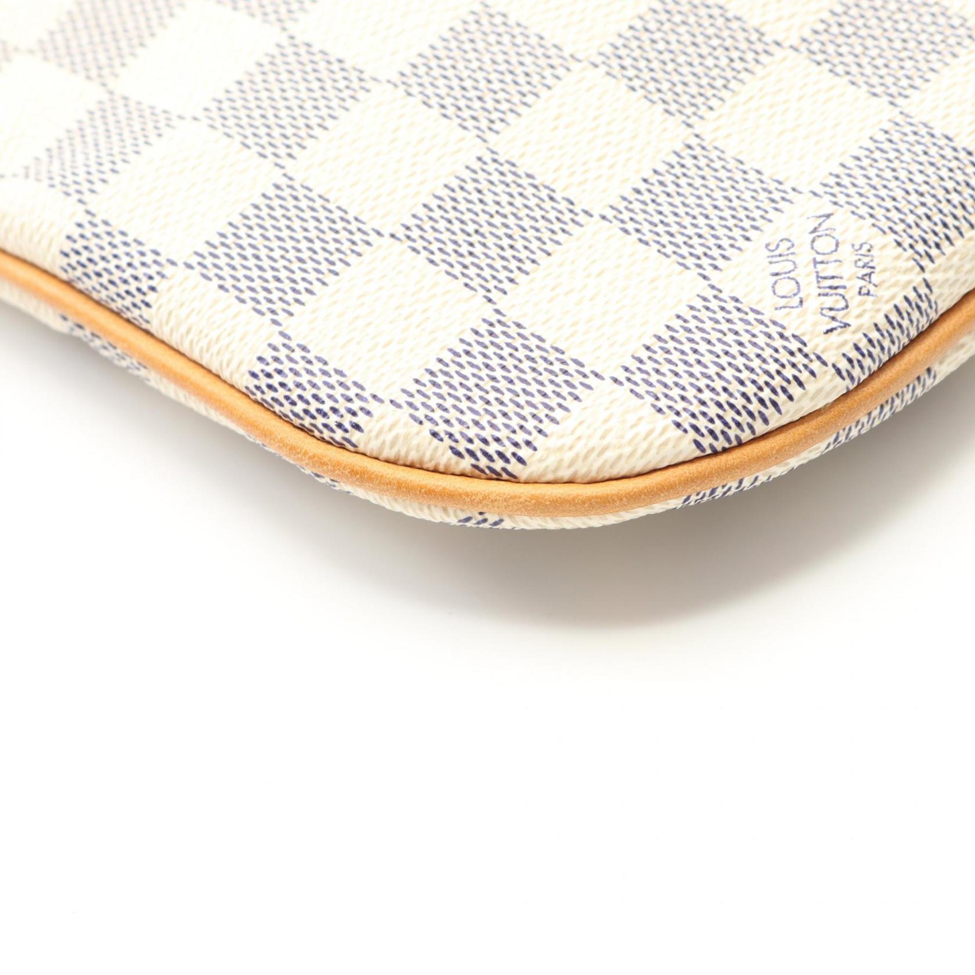 Louis Vuitton Damier Azur White Coated Canvas Shoulder Bag