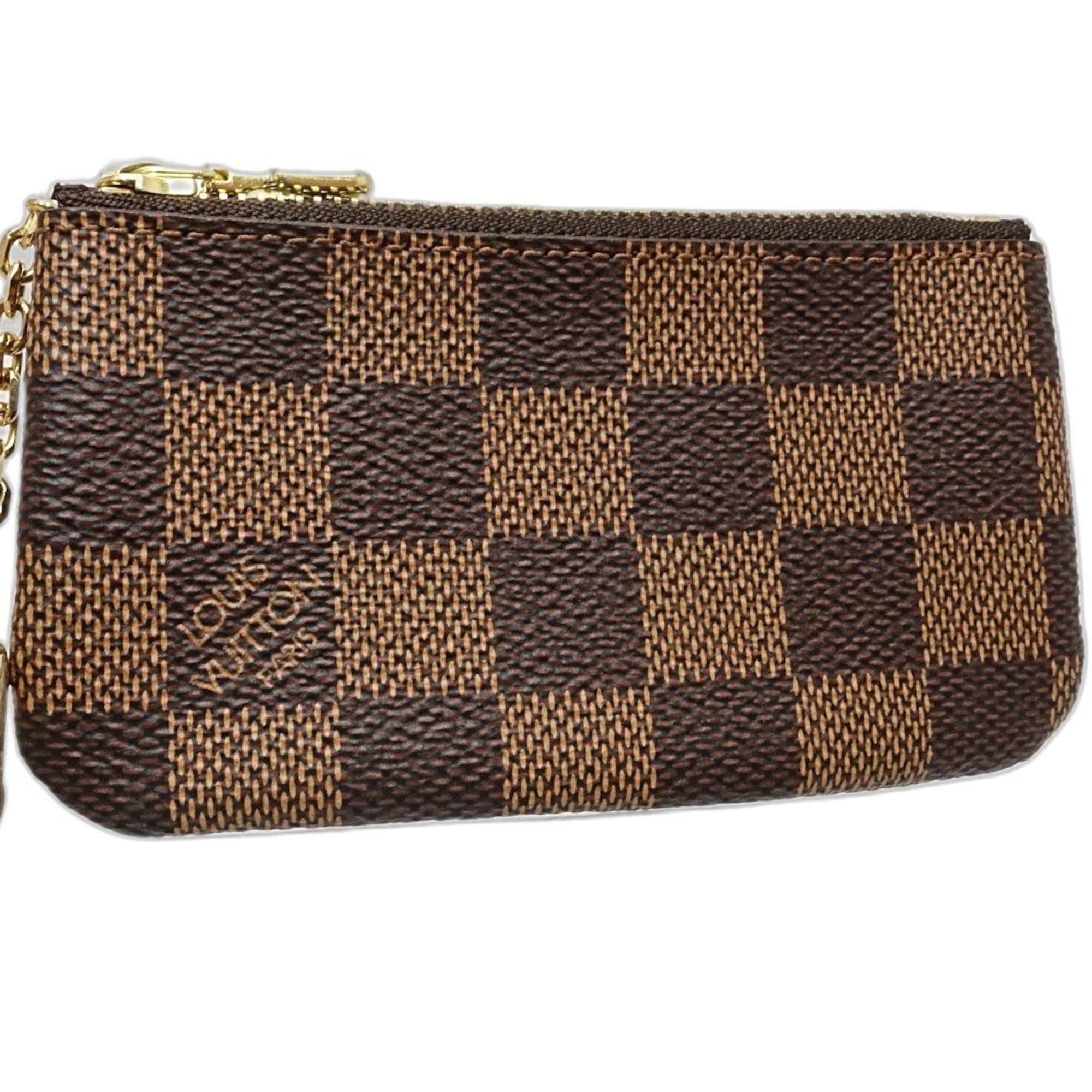 Louis Vuitton Damier Canvas Ebene Canvas Coin Purse/Coin Case