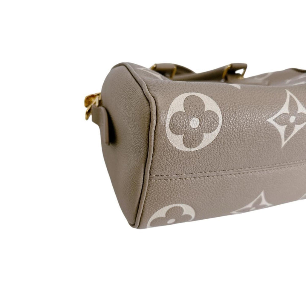 Louis Vuitton Beige Tourterelle Monogram Empreinte Shoulder Bag