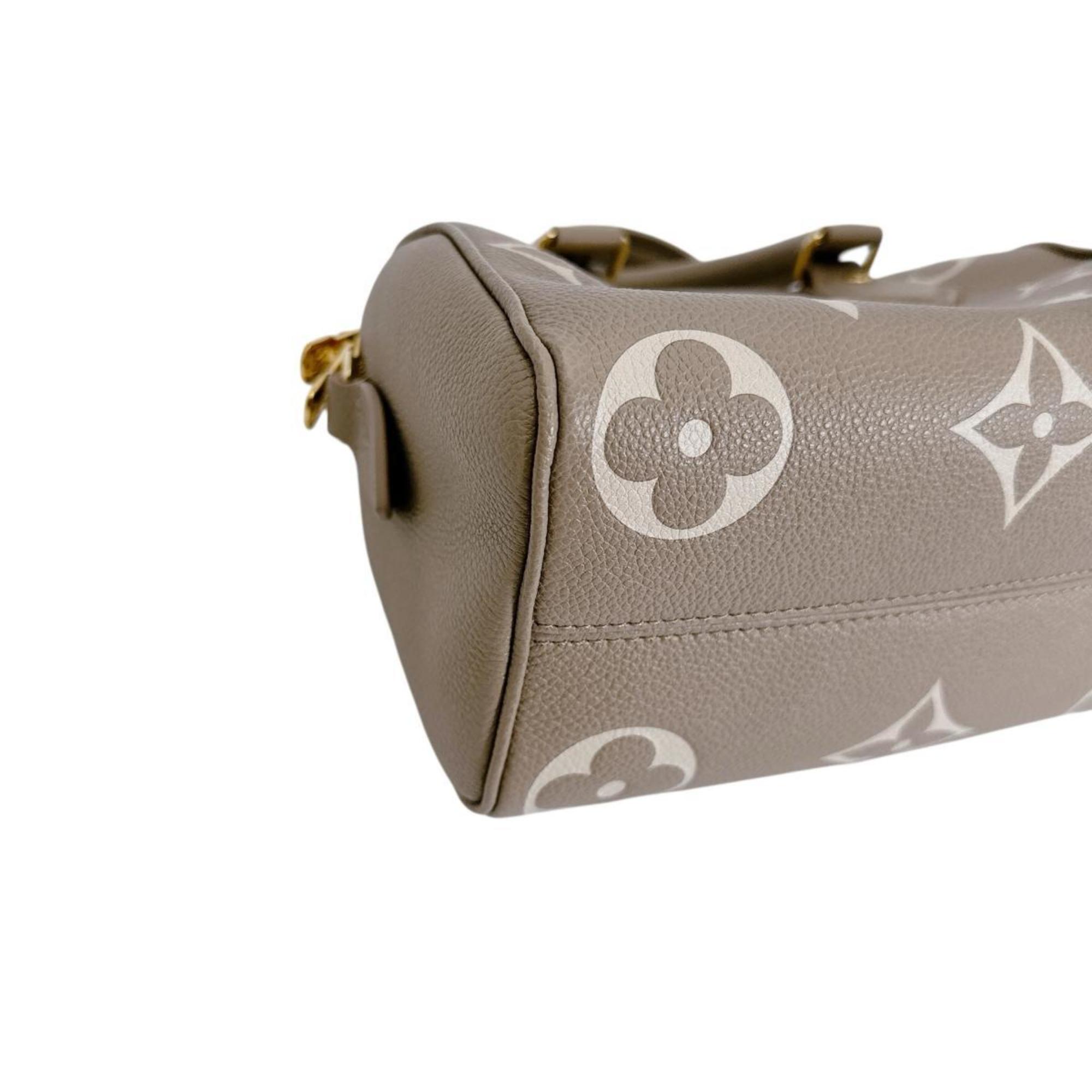 Louis Vuitton Beige Tourterelle Monogram Empreinte Shoulder Bag