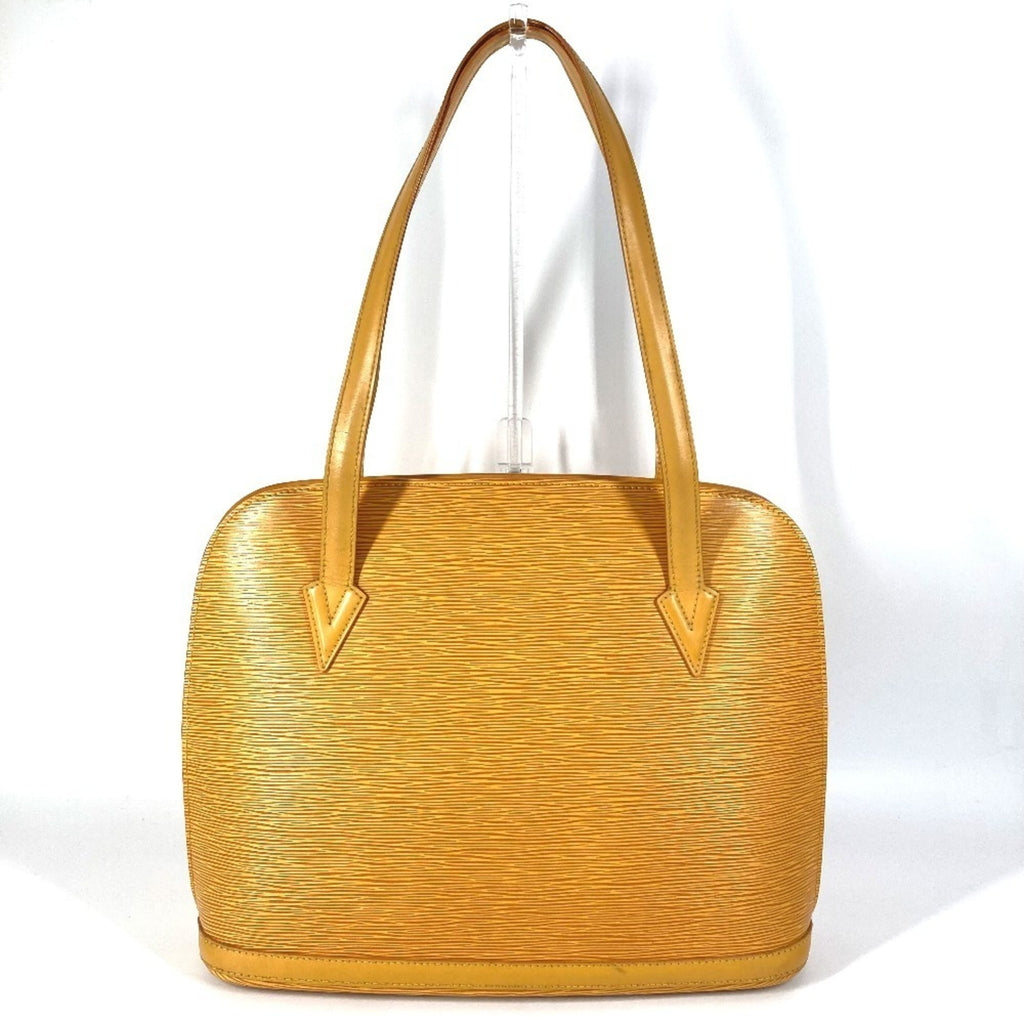 Louis Vuitton Epi Yellow Epi Leather Shoulder Bag Tote Bag
