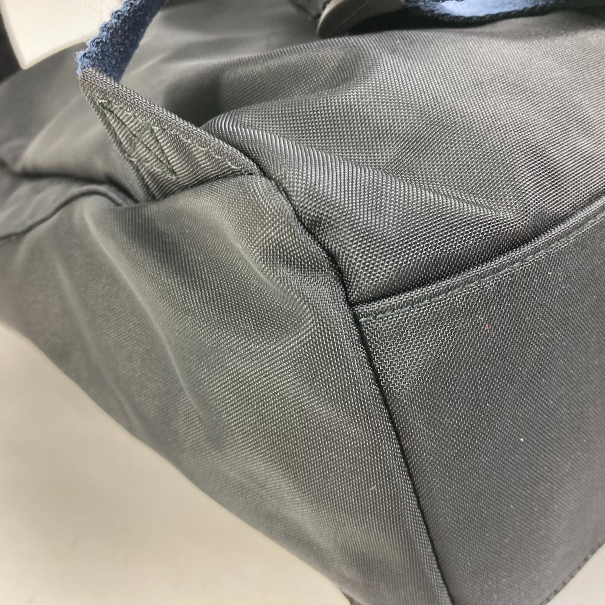 Balenciaga Black Cloth Backpack