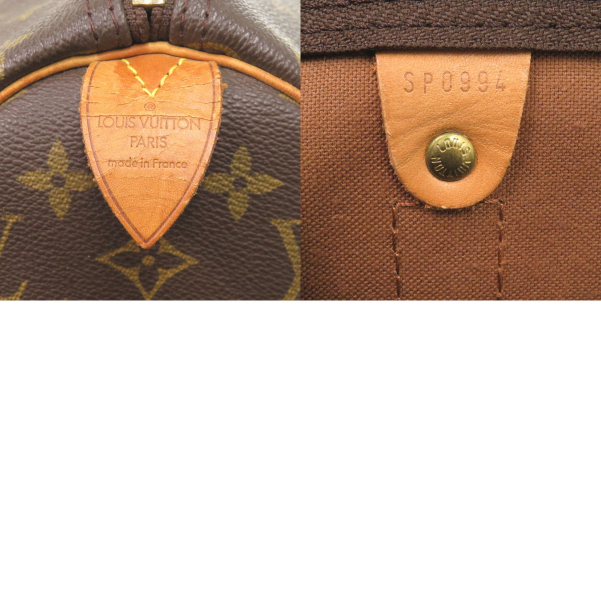 Louis Vuitton Brown Monogram Monogram Boston Bag
